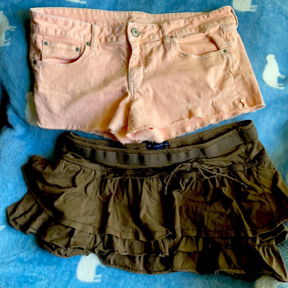 American eagle skirt and American Eagle shorts